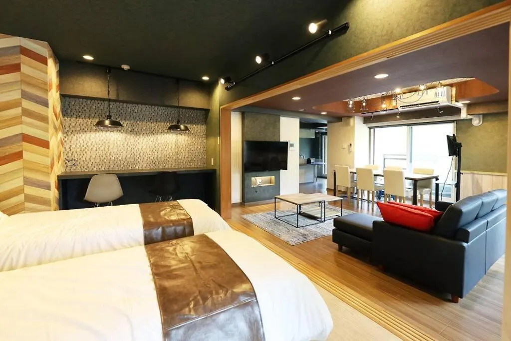 Molinhotels201 -Sapporo Onsen Story- 1L2Room S-Bed8 8Persons Sapporo